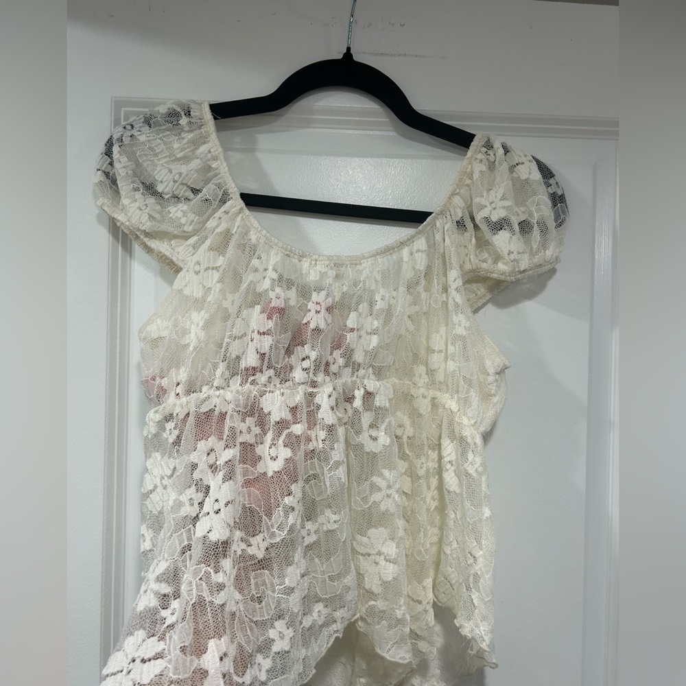 Fairycore/Cottagore fully laced top - Picture 7 of 7